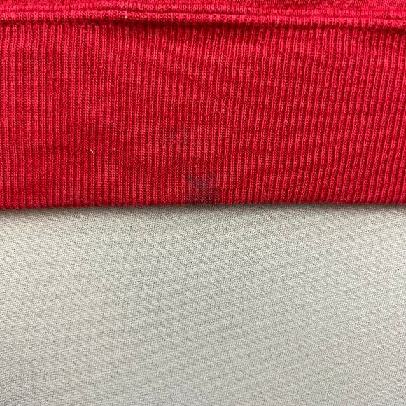 Vintage Logo 7 Sweatshirt Adult XL Red Crewneck Fleece Heavyweight Sports 90s - Picture 10 of 14